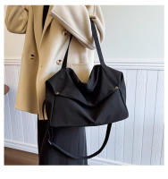 Quiero este bolso de gran capacidad, bolso de hombro informal de moda, bolso vintage mate para las axilas - details 12