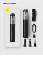 Aspiradora Portátil Inalámbrica Baseus A3 Lite Potencia de 12000Pa, Filtro HEPA, Limpiador de Autos y Oficina - details 22