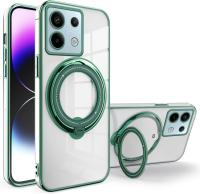 Funda para Xiaomi Redmi Note 13 Pro 5G, Funda antigolpes de TPU transparente con soporte giratorio 360 - details 4