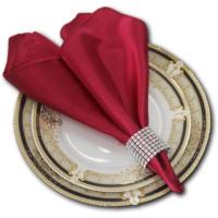 Pañuelos de Mesa de Satén Cuadrados 10pcs 35x35cm Ideal para Bodas, Fiestas, Eventos, Hoteles y Restaurantes Suministros de Decoración de Mesas - details 3