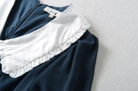 Ropa de mujer europea y americana, cuello de muñeca, vestido de estudiante de estilo universitario - details 6