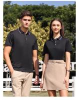 Clásico de los hombres Polo Casual de negocios de gran tamaño Polo de verano Tops de manga corta Camiseta - details 21