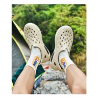Sandalias de Playa para Hombres y Mujeres Gruesas, Perforadas, Versátiles, Pisando Caca - details 21
