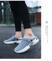 Verano 2023 Chanclas medias grandes zapatillas para hombres estudiantes sandalias envueltas con agujeros zapatos de playa - details 16