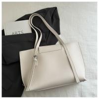 2 unids/set de bolsos de mano versátiles para mujer, bolso de mano de gran capacidad de cuero Pu, bolso de hombro Simple de color sólido - details 13
