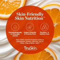 TruSkin Crema de vitamina C para la cara – Hidratante iluminador, antienvejecimiento, hidratante, crema antiarrugas para la piel – Vitamina B5, vitamina E, aceite de jojoba, aloe vera y té verde, 4 fl oz - details 7