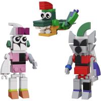 Figura de acción de Freddy Security Breach, Kit de construcción, Five Nights Spring Trap/Chica/Freddy, modelo de juego de terror, Juguetes - details 6