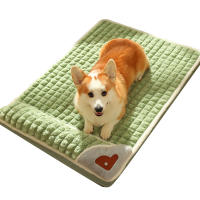 Cama de felpa lavable para perro, perrera antideslizante, cálida, para interior, cachorro, gato - details 4