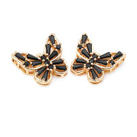 Colgantes de Mariposa de Bronce Dorado 18K Collar Aretes Accesorios de Joyería DIY - details 8