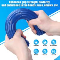 Barra de Resistencia Flexible para Terapia Física Fortalecedor de Agarre para Alivio del Dolor de Codo de Tenis y Tendinitis - details 2