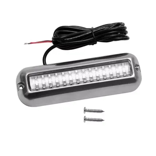 Luz subacuática para barco, luz subacuática de acero inoxidable, 27LED, 10-30V, 42LED - 1