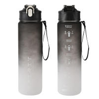 Botella de Agua Deportiva de Gran Capacidad A Prueba de Fugas, Colorida y Portátil para Viajes al Aire Libre y Gimnasio Fitness - details 11