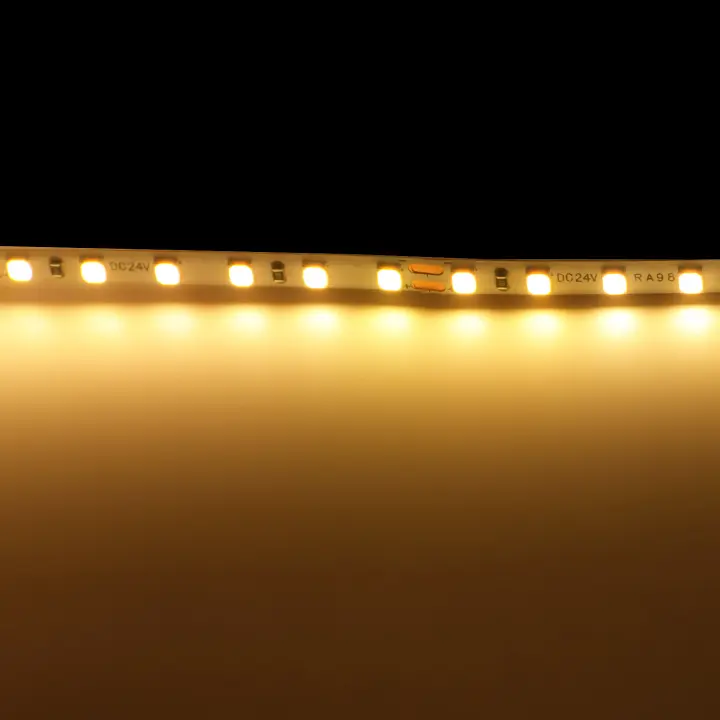 Tira de luces LED 24V 2835 5m 10m RA98 cinta Flexible a rayas de alto brillo 120LED 2700K 3000K 3500K 4000K 5000K 6000K iluminación del hogar - 1