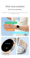 Reloj inteligente VL45 Pro, dispositivo con detección ECG, Bluetooth, llamada de emergencia SOS, fotografía remota, Pantalla AMOLED, novedad de 2024 - details 19