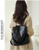 Mochila antirrobo de cuero vintage para mujer, mochila de trabajo de gran capacidad, mochila de hombro informal para mujer - details 13