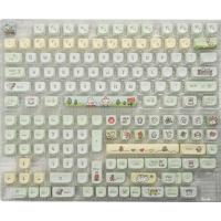Spring keycap cute pbt material sublimation suitable for 108 104 98 87 75 68 65 etc - details 1