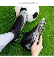 Zapatos cómodos con pinchos de fútbol para hombre, ligeros y de caña alta para mujer, calzado deportivo de entrenamiento - details 4