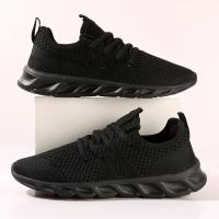 Zapatos deportivos informales para mujer, zapatillas ligeras, zapatillas blancas de malla transpirable para exteriores, zapatillas para correr negras, zapatillas deportivas para correr y tenis - details 27