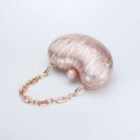 Señoras europeo y americano nuevo bolso de palmo oblicuo bolso Doudou bolso de acrílico moda boda cena bolso de embrague - details 8