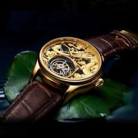 Reloj Mecánico de Tourbillon Premium Aesop Auténtico Dial de Dragón de Zafiro para Hombres - details 1