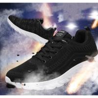 Zapatillas Deportivas para Correr para Hombre Zapatos Ligeros de Malla Transpirable con Cordones - details 1