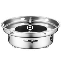 Estufa de Alcohol plegable, horno portátil de acero inoxidable para acampar, fogatas, caminata natural, leña, barbacoa - details 1