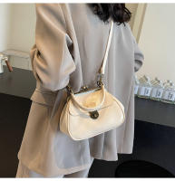 Elegante bolso cruzado negro para mujer, bolso de hombro retro chic con cierre dorado, perfecto para la moda de otoño e invierno - details 10
