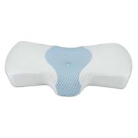 Cuello y hombros se encuentran con contorno ergonómico Espuma viscoelástica Cinturón para dormir Funda de almohada lavable - details 1