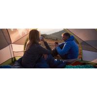 colchoneta camping azul eléctrico 10cm