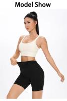 Mallas deportivas multifuncionales con bolsillo de malla para mujer, pantalones cortos de Yoga para Fitness sin costuras, pantalones cortos para correr con bolsillos reflectantes - details 9