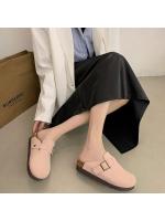 Mules Retro para Mujer Suela Gruesa, Media Caña, Punta Redonda, 2025, Zapatos sin Cordones, Suela Suave, Para Exteriores - details 2