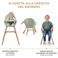 Seggiolone Pappa FINI2 2 en 1 Rialzo da Sedia Poggiapiedi Vassoio Regolabile - details 9