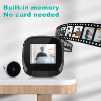 Visor de puerta con pantalla LCD de 2,4