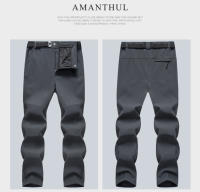 Pantalones de senderismo para hombre, pantalón de carga de secado rápido, impermeable, elasticidad, S1508A - details 7