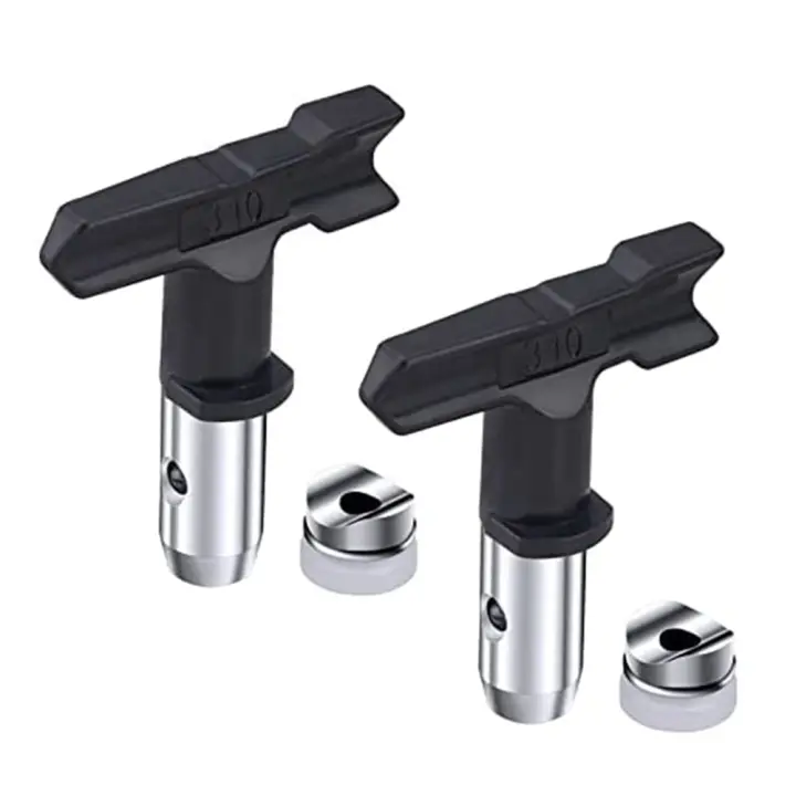 Pulverizador de pintura sin aire Reversible, 2 piezas, puntas de boquilla, pulverizador de pintura sin aire, piezas de máquina de pulverización (310) - 1