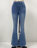Pantalones vaqueros acampanados de cintura alta para mujer, estilo hippie, a la mitad de precio - details 5