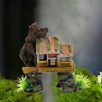 Adornos artesanales de resina para pecera, rocalla de acuario Retro Artificial, decoración multiusos creativa, regalo de paisajismo - details 4
