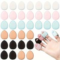 Mini Puff De Dedo Para Maquillaje Air Cushion Polvo Esponja Concealer BB Crema Aplicador De Cosméticos Herramientas De Maquillaje Tamaño Pequeño - details 0