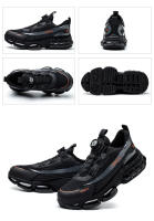 Zapatos de trabajo con botón giratorio para hombre, zapatillas de seguridad ANTIPERFORACIONES, zapatos de trabajo protectores con punta de acero - details 25