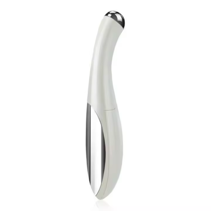 Massajeador De Ojos Portátil Eléctrico Con Crema De Cuidado Facial Pluma De Belleza Para Viajes Massajeador De Ojos Vibratorio - 1