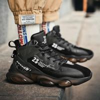 Zapatillas De Correr Para Hombre Suela Antideslizante Transpirable Talla Grande Negro Deporte Al Aire Libre Zapatillas De Malla - details 16