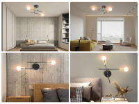 Lámpara Colgante LED Retro Chandelier E27 para Decoración del Hogar y Cocina Luz Interior Montado en Superficie Material Metal Estilo Art Deco - details 13