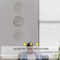 Juego de Arte de pared de Geometría Sagrada, arte de pared de madera, escultura, decoraciones de pared para decoración del hogar, 3 piezas por juego - details 4