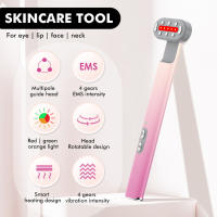 Máquina de Masaje para Belleza de Ojos con Luz Roja Terapia Herramienta de Cuidado con Vibraciones Tratamiento de Salón Compresión de Calor Dispositivo para Piel Normal - details 3