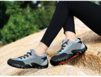 Zapatos de senderismo de marca para mujer, zapatillas deportivas de montaña antideslizantes impermeables para exteriores, cómodas zapatillas de senderismo y escalada - details 12