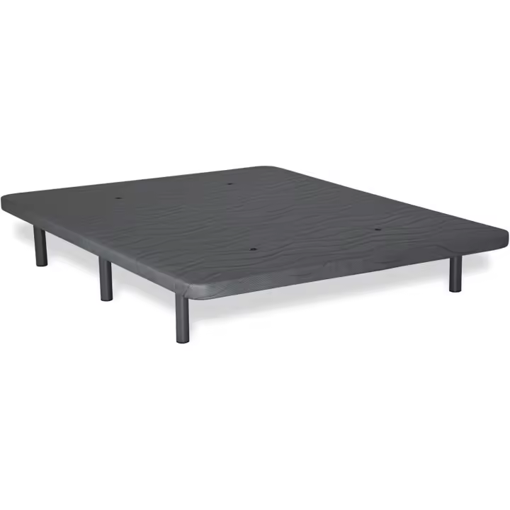 Base Tapizada 3D Estructura Estable Madera |   Bastidor Metálico Súper Resistente |   Sistema de Aireadores Transpirables |   Altura Base + Patas +/- 30 cm - 1