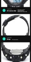 SHUNWAY Reloj electrónico deportivo para niños y adolescentes, despertador, sincronización multifuncional, reloj universal para hombres y mujeres - details 6