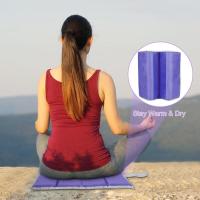 Soporte portátil plegable con bolsa de transporte. Estera ligera para acampar, parque, picnic y senderismo (púrpura). - details 1