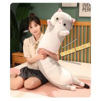 Almohada de Cuerpo Rellena de Gato Diseño de Dibujos Animados Kawai Ideal para Sofá, Dormitorio, Decoración del Hogar, Regalos Creativos - details 4