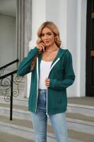 Sudadera con Capucha para Mujer Manga Larga, Bolsillo, Moda Primavera-Otoño, Tendencia 2025 - details 13